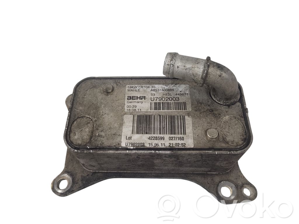 Mercedes-Benz E W212 Supporto di montaggio del filtro dell’olio