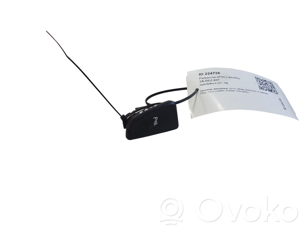 Opel Zafira C Parking (PDC) sensor switch 