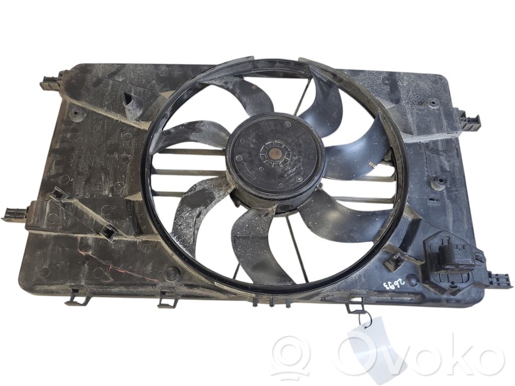 Opel Zafira C Elektrolüfter 