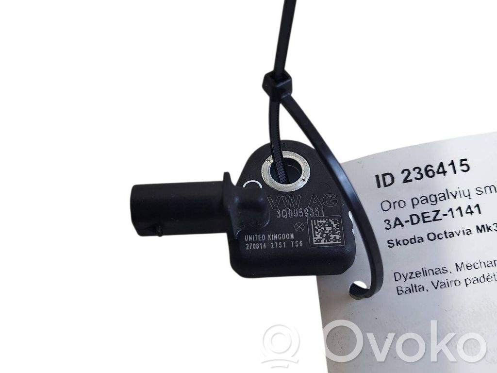 Skoda Octavia Mk3 (5E) Sensore d’urto/d'impatto apertura airbag 