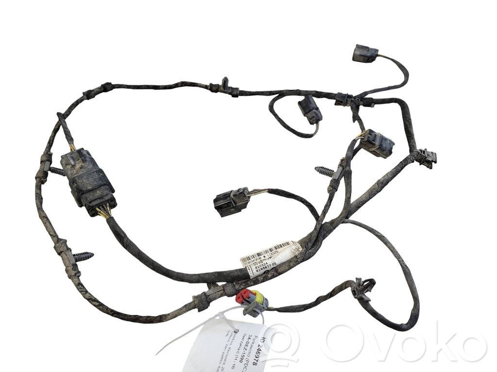 Opel Zafira C Cableado del sensor de aparcamiento (PDC) 