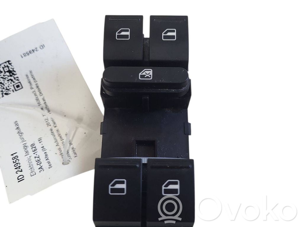 Comutator comandă geamuri electrice   1K4959857B