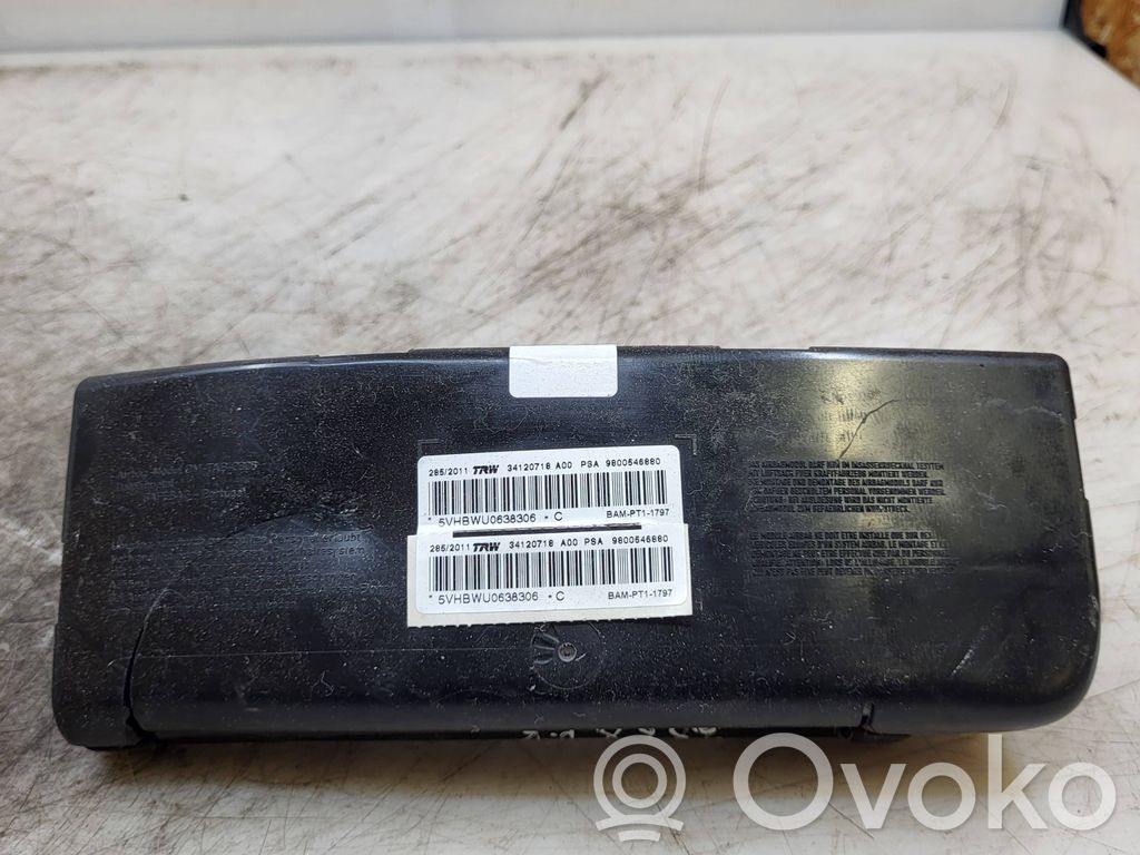 Citroen DS3 Airbag scaun 