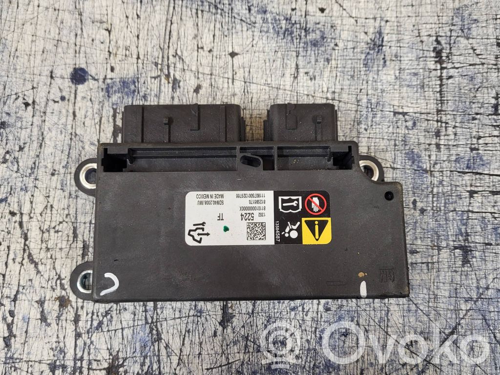 Opel Insignia B Unitate/modul de comandă airbaguri 
