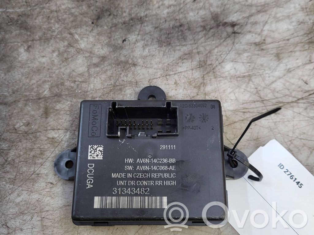 Volvo V60 Centralina/modulo portiere 