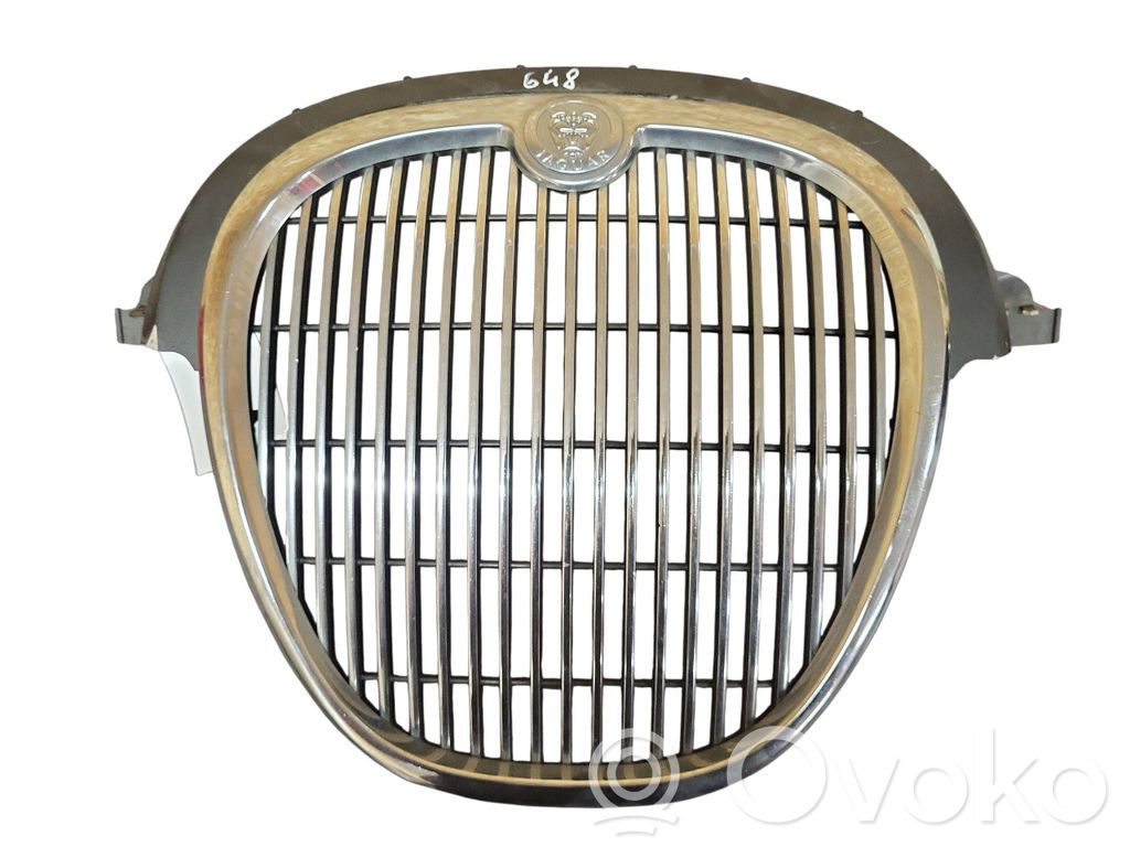 Jaguar S-Type Front bumper upper radiator grill 