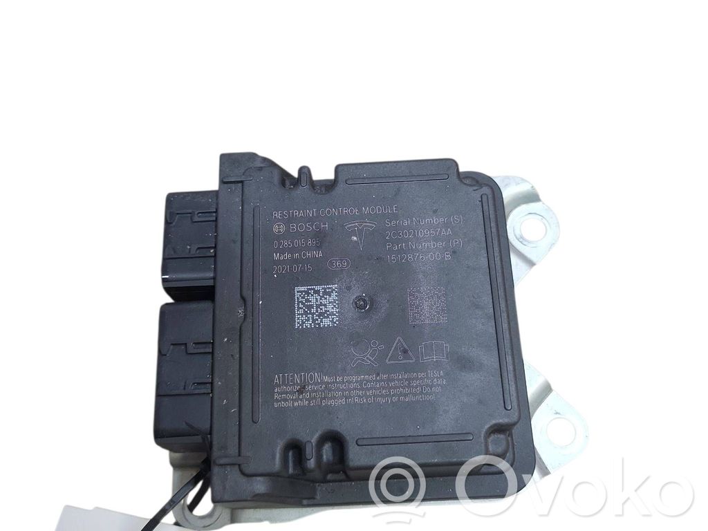 Tesla Model Y Airbag control unit/module 