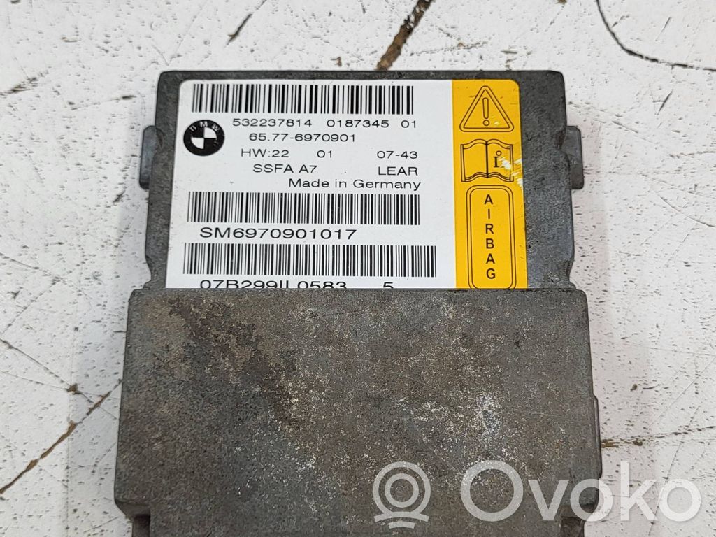 Unitate/modul de comandă airbaguri   6970901