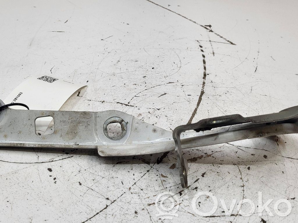 Opel Astra K Charnière, capot moteur