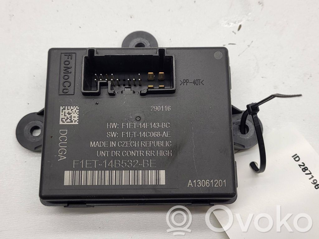 Unitate/modul comandă uși   F1ET14F143BC,F1ET14B532BE