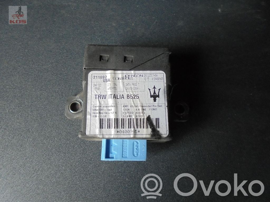 Maserati Quattroporte Power steering control unit/module 