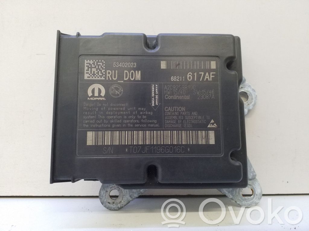 Chrysler Pacifica Alte unități/module de control 