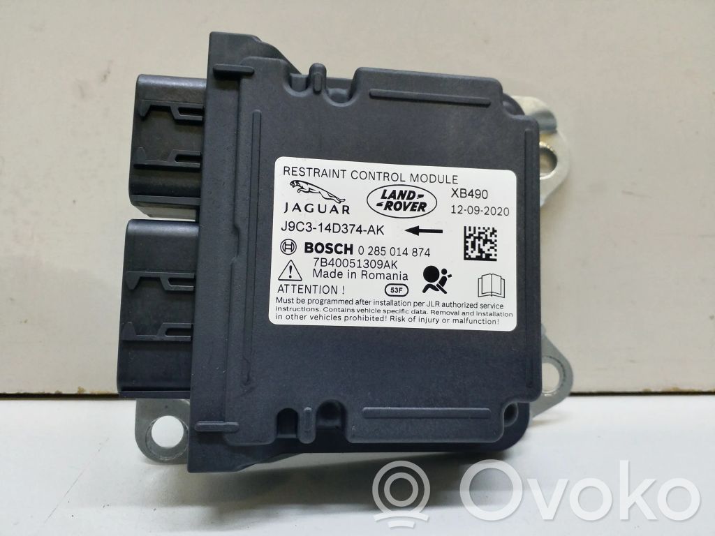 Module de contrôle airbag   J9C314D374AK