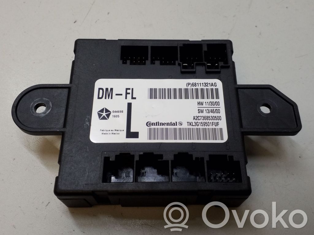 Chrysler 200 Unité de commande module de porte 
