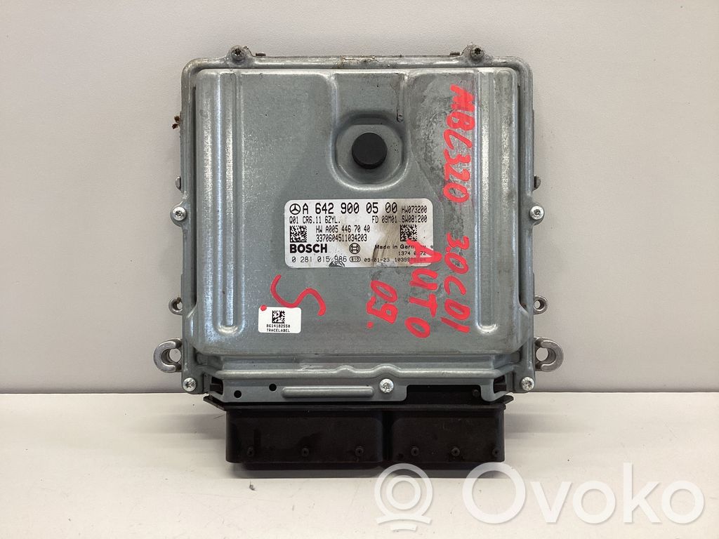 Mercedes-Benz C W204 Engine control unit/module 
