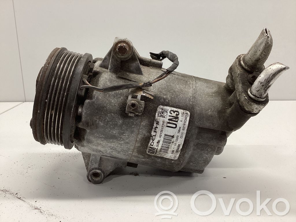 Opel Insignia A Kompresor / Sprężarka klimatyzacji A/C 
