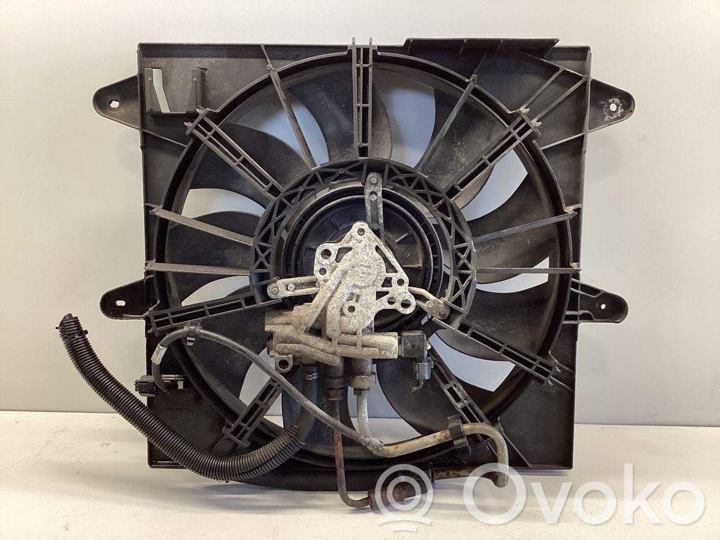 Jeep Commander Radiator cooling fan shroud 