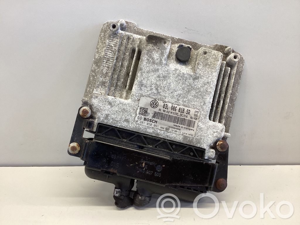 Engine control unit/module   03L906018SR,03L906018MH,0281030091