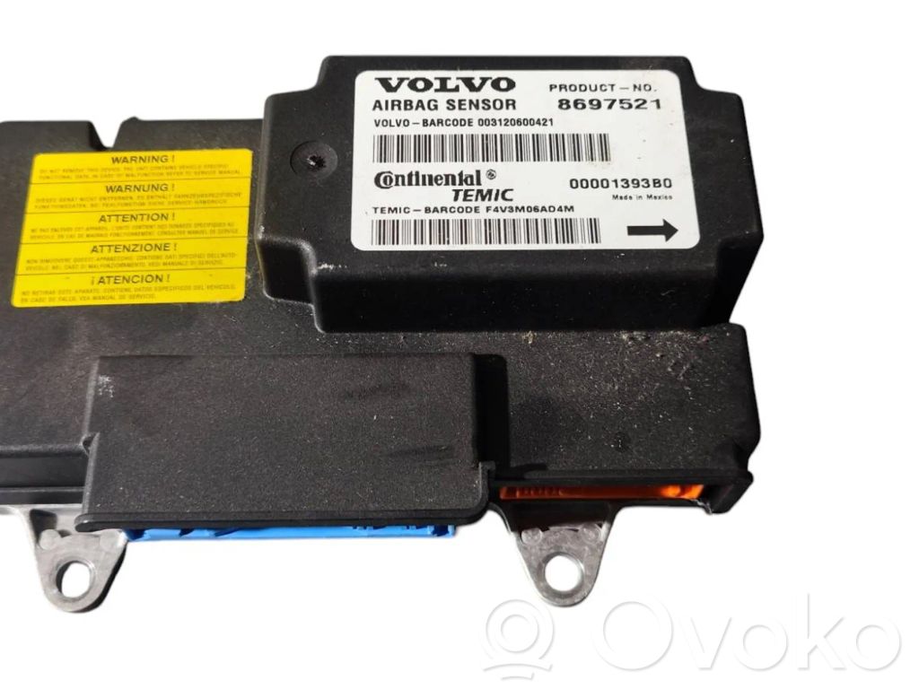Volvo S40 Airbag control unit/module 