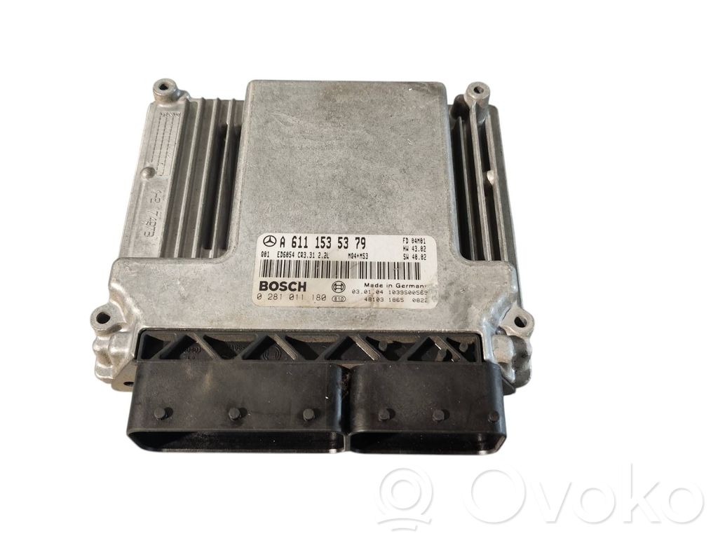 Mercedes-Benz Vito Viano W639 Sterownik / Moduł ECU 