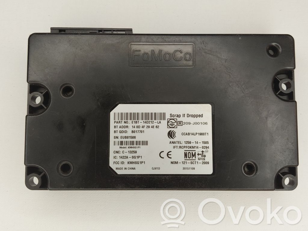 Ford Ecosport Central body control module 