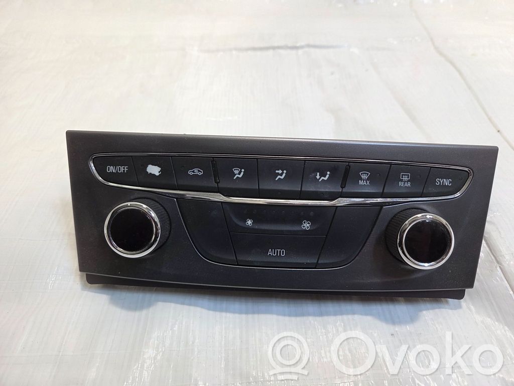 Opel Astra K Climate control unit 