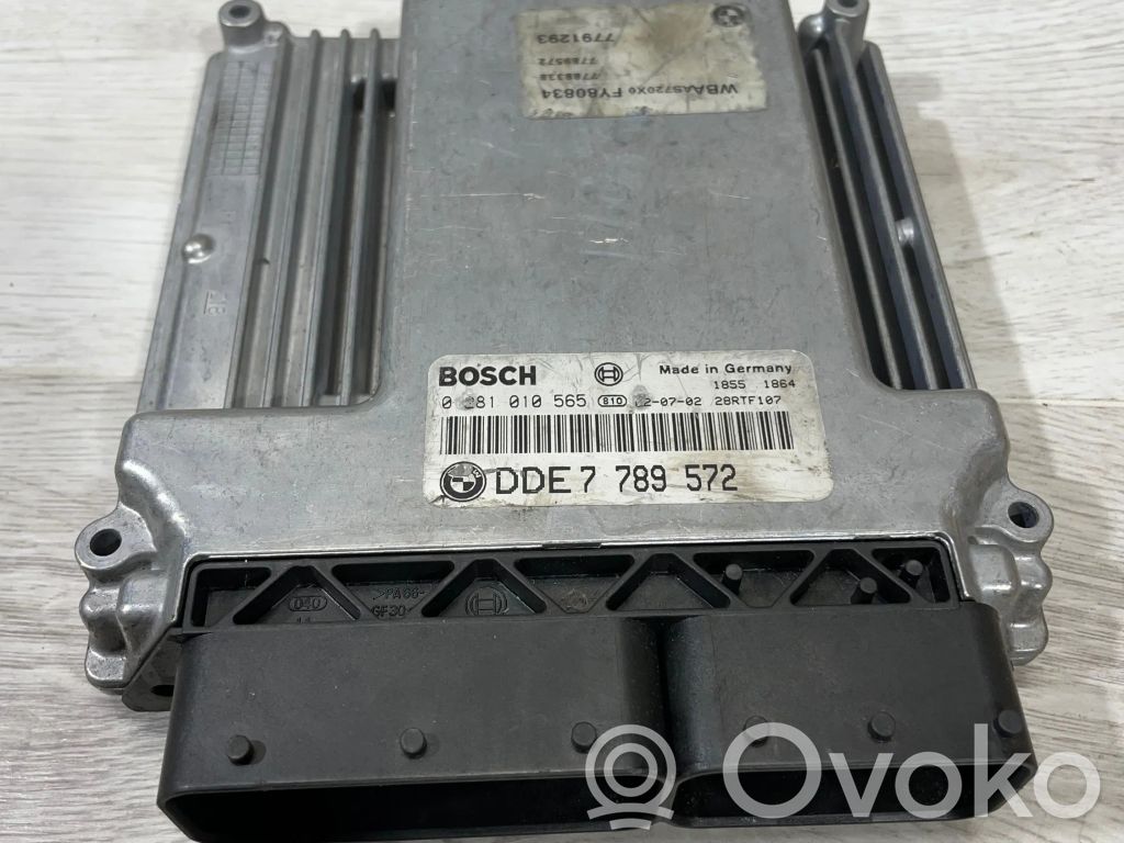 Engine control unit/module   7789572,28RTF107,0281010565