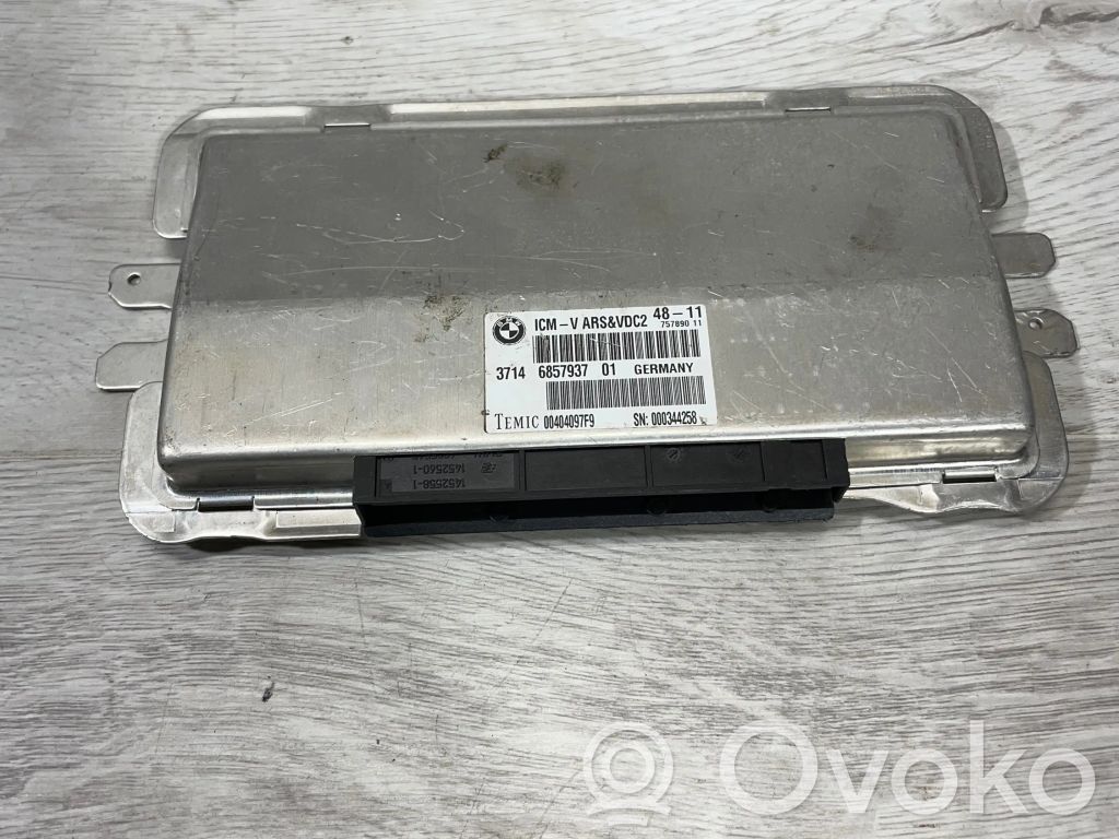 BMW 5 F10 F11 Sterownik / Moduł zawieszenia pneumatycznego 