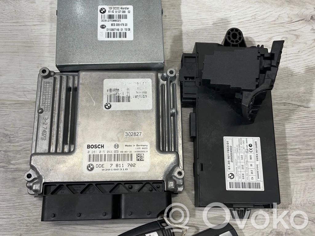 BMW 1 E82 E88 Engine ECU kit and lock set 