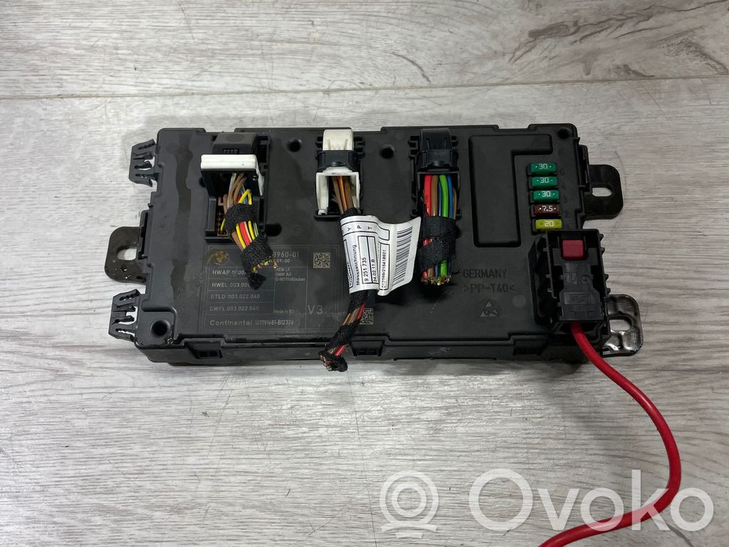 BMW 3 F30 F35 F31 Modulo di controllo del corpo centrale 