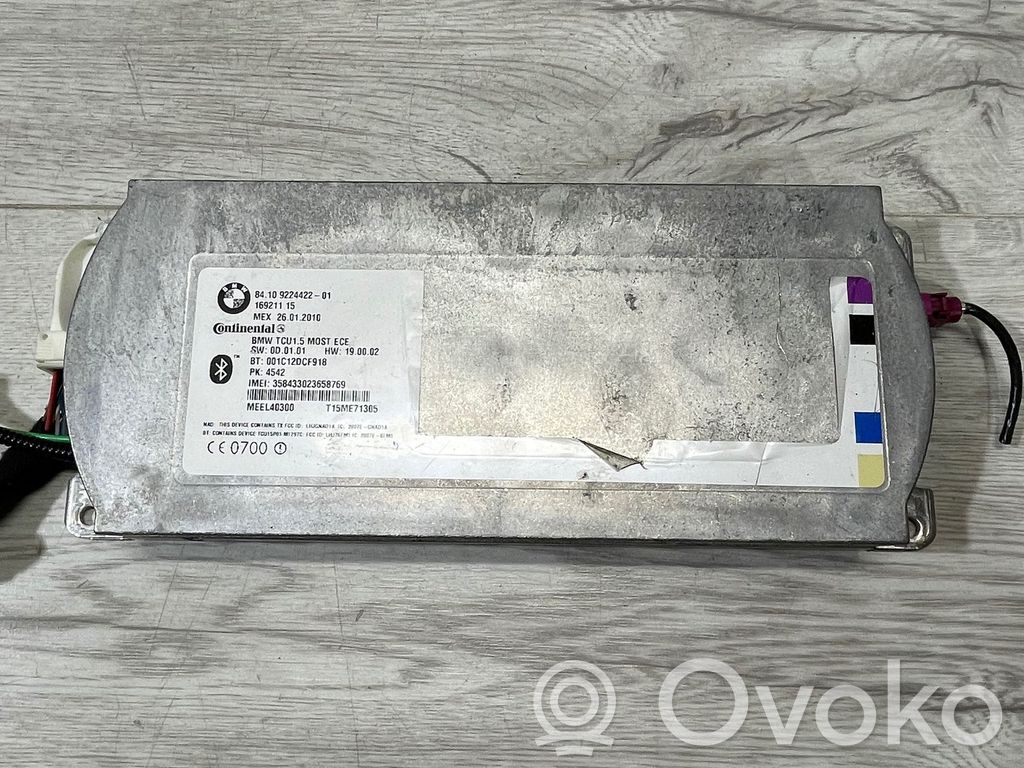 BMW X5 E70 Moduł / Sterownik Bluetooth 