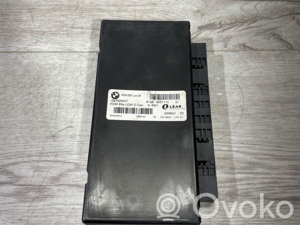 BMW 5 E60 E61 Komforto modulis 
