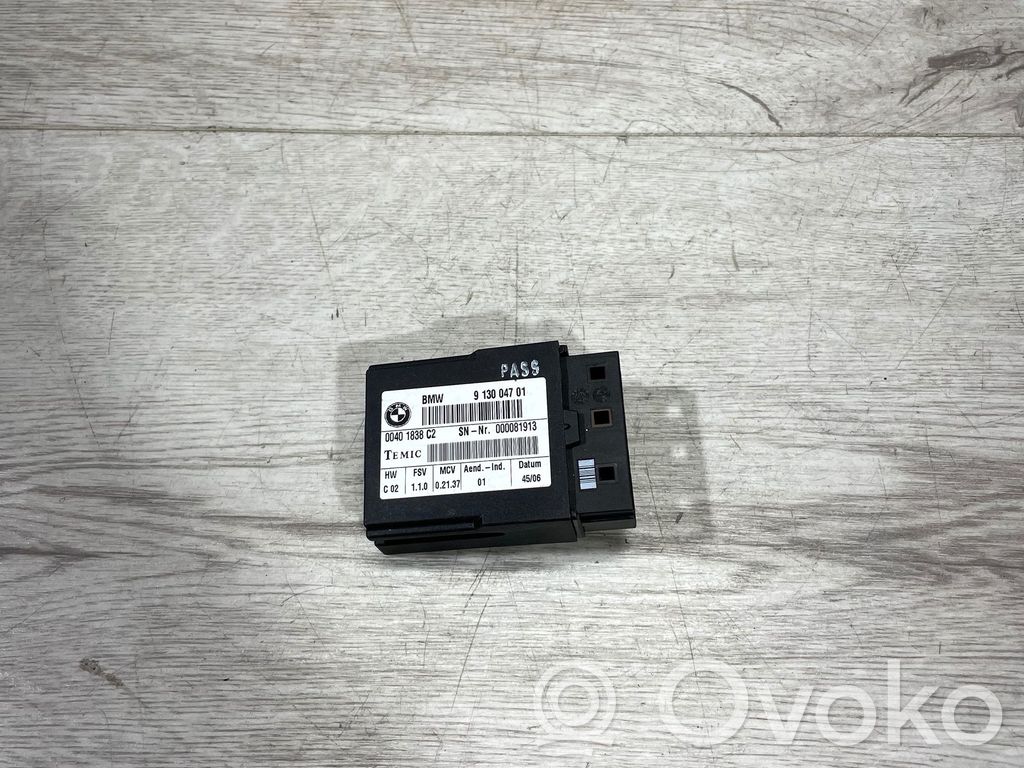 BMW 3 E92 E93 Relé de aviso del cinturón 