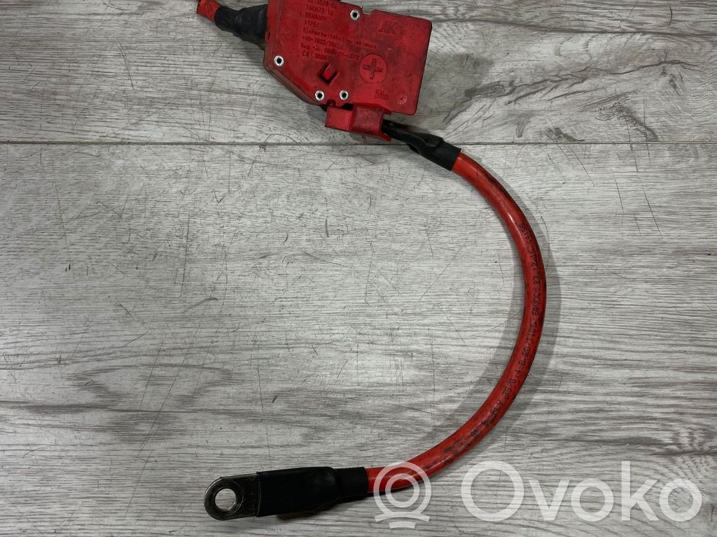 BMW 3 F30 F35 F31 Plus / Klema / Przewód akumulatora 