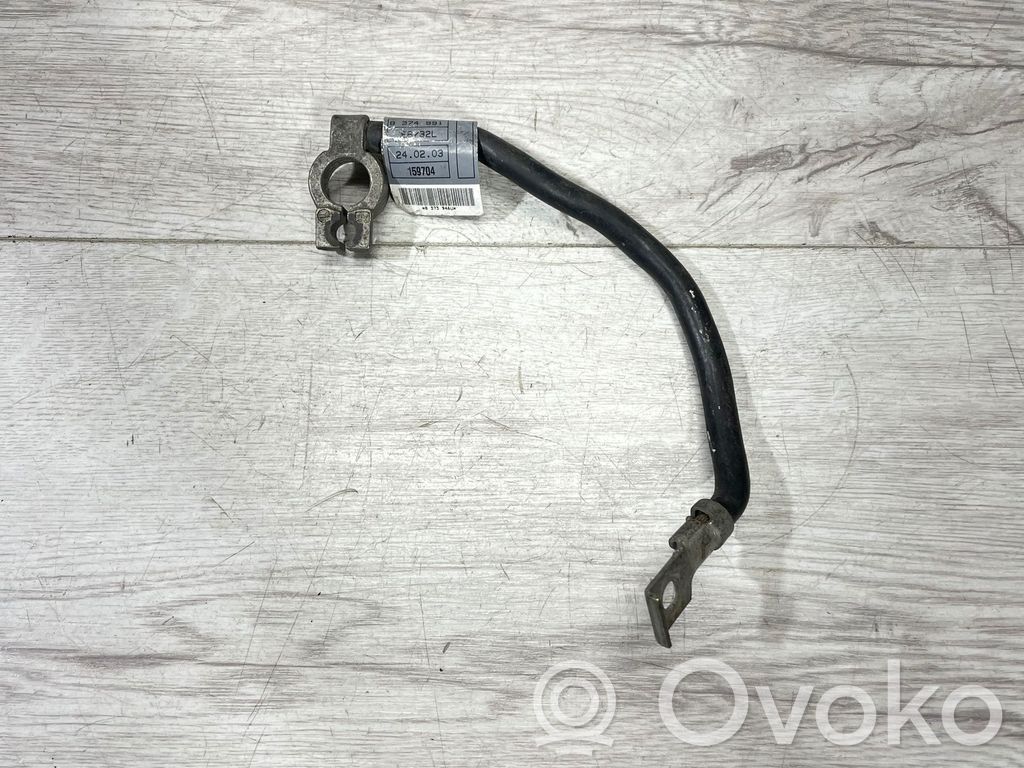 BMW Z4 E85 E86 Minusinis laidas (akumuliatoriaus) 