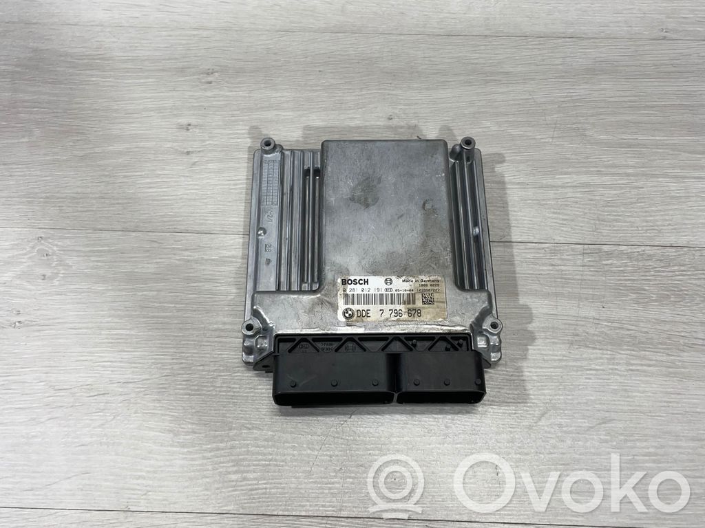 BMW 5 E60 E61 Calculateur moteur ECU 