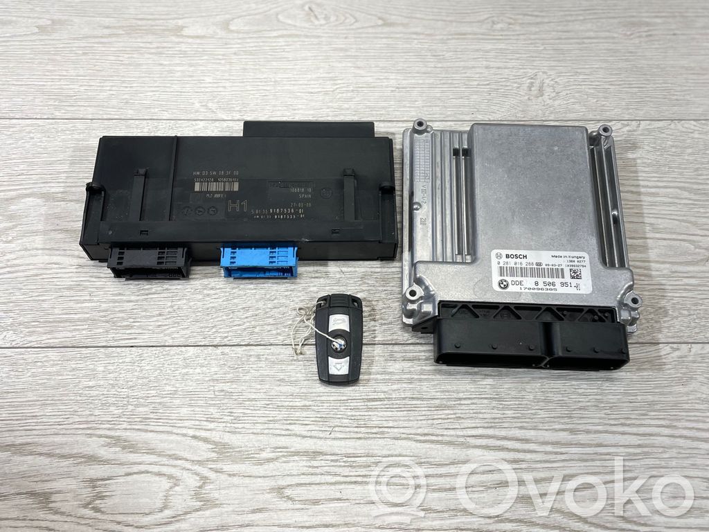 Engine ECU kit and lock set   8506951,0281016288,170096385,9187536