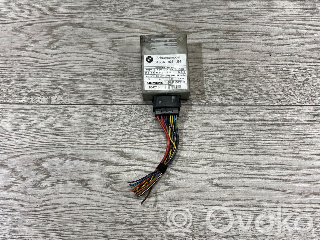 BMW 5 E60 E61 Tow bar trailer control unit/module 