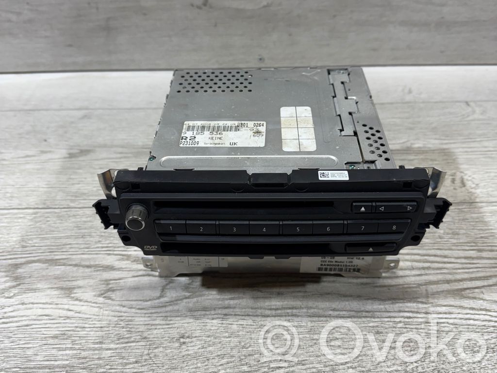 BMW 3 E92 E93 Radio/CD/DVD/GPS-pääyksikkö 