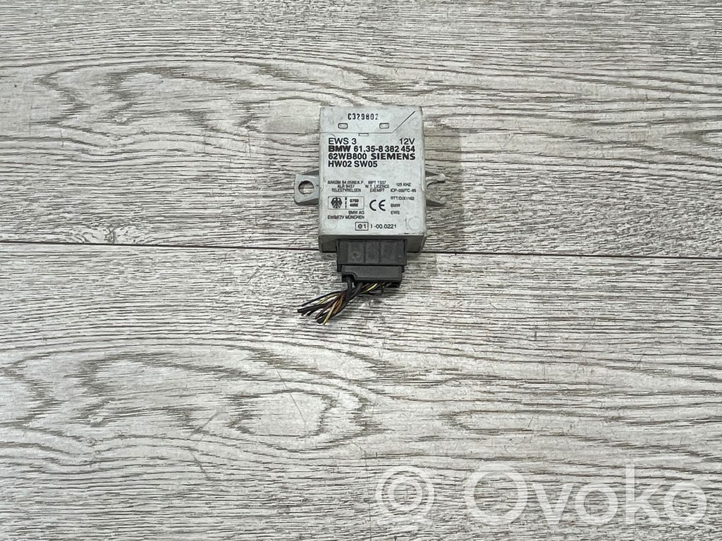 BMW 5 E39 Unité de commande dispositif d'immobilisation 
