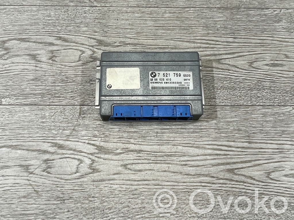 BMW 3 E46 Centralina/modulo scatola del cambio 