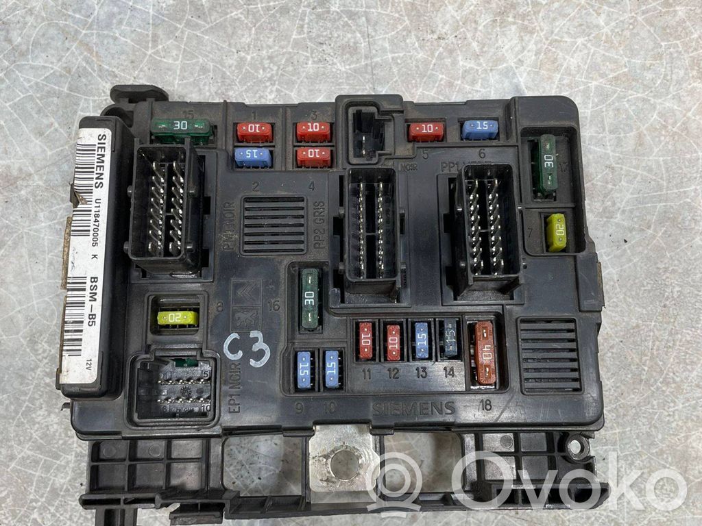 Citroen Berlingo Fuse module 