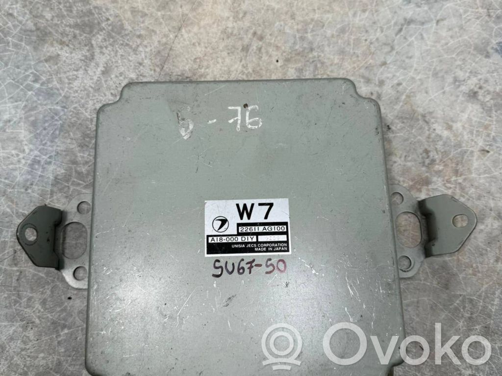 Engine control unit/module   22611AG100,A18000DIY,S06150