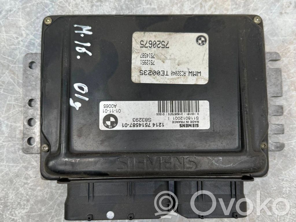 Engine control unit/module   7520675,7514587,S118012001