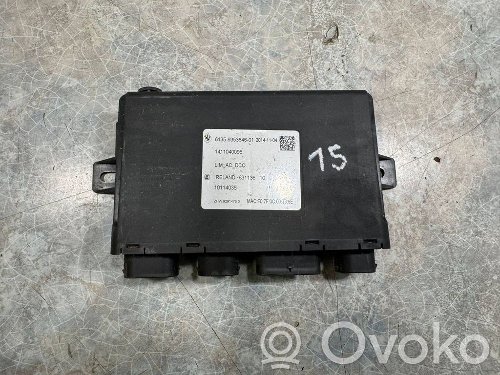 BMW i3 Other control units/modules 