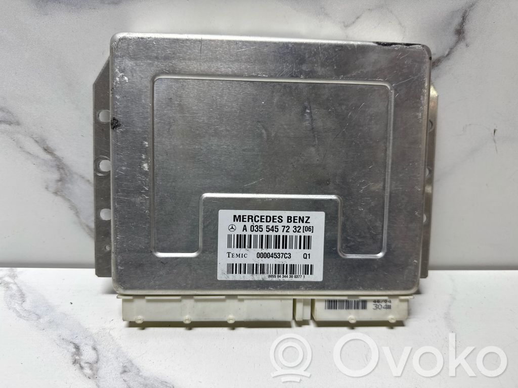 Module de commande suspension   A0355457232,00004537C3