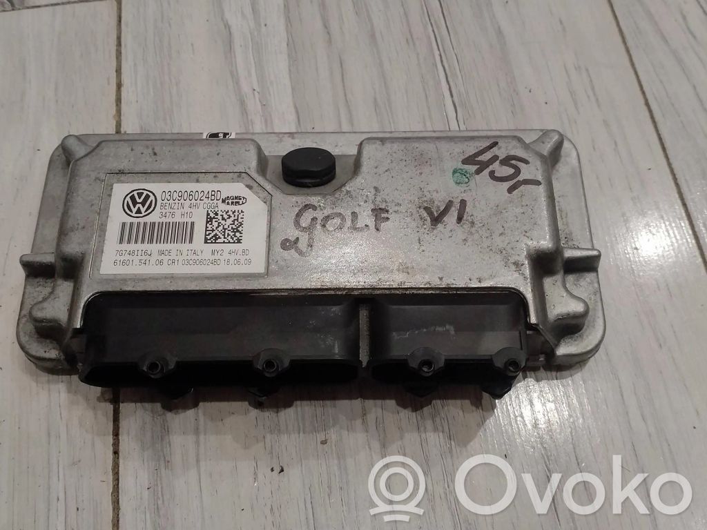 Volkswagen Golf VI Galios (ECU) modulis 