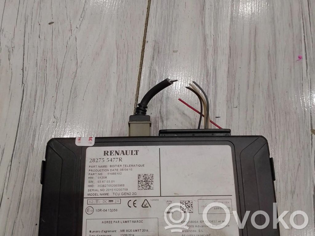 Opel Vivaro GPS navigation control unit/module 