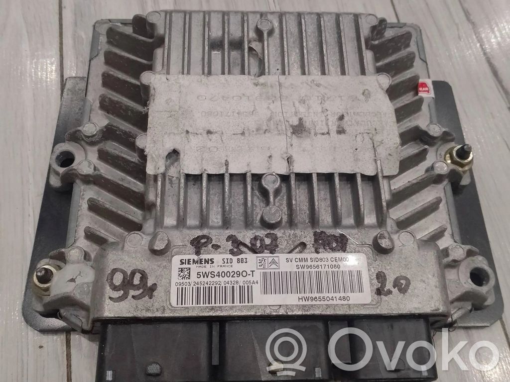 Peugeot 307 Engine control unit/module ECU 