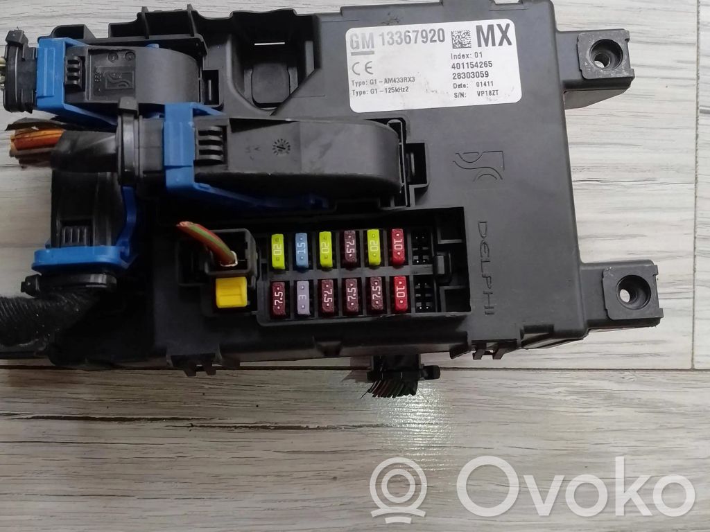 Opel Corsa D Comfort/convenience module 